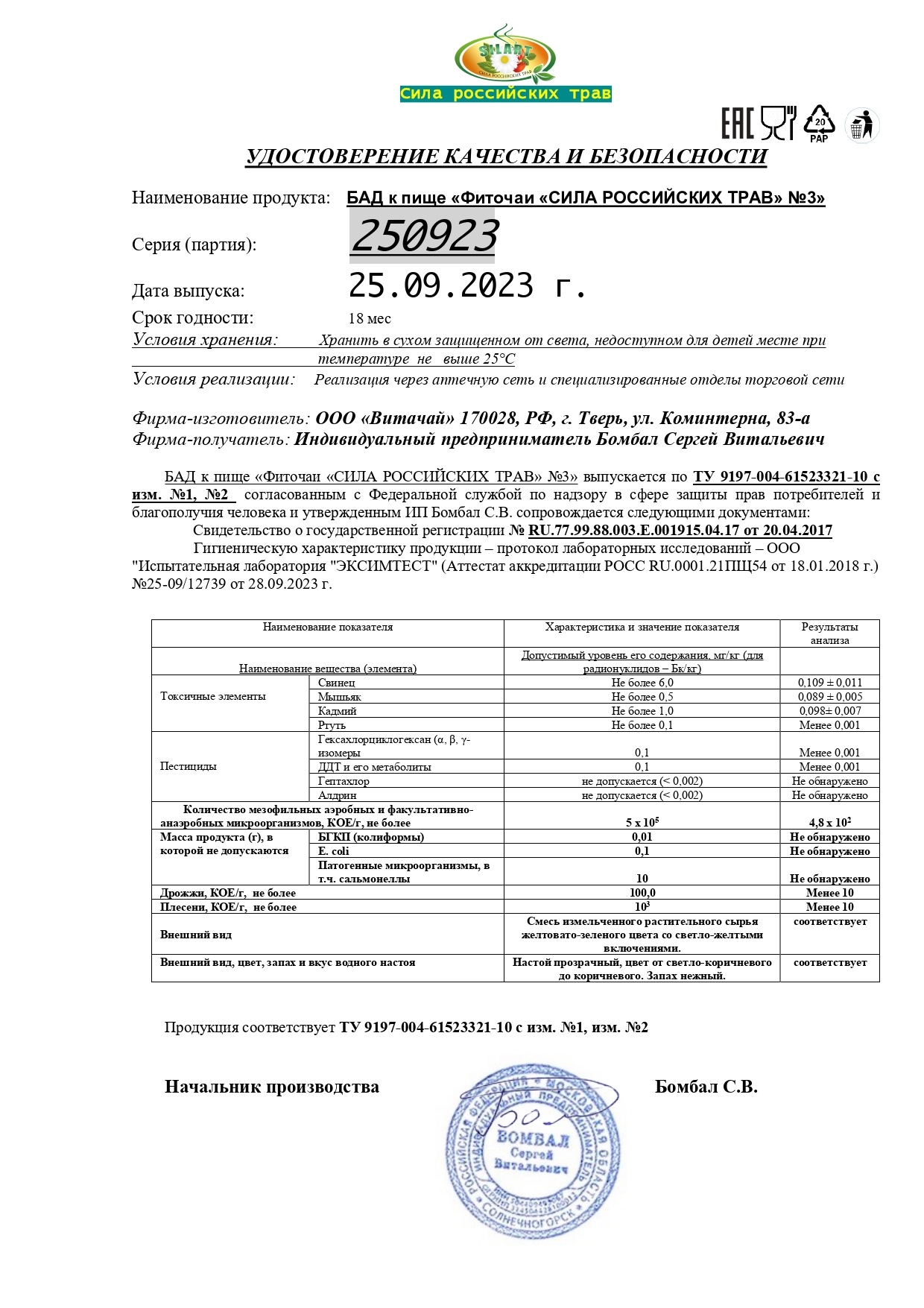 Паспорт №092023